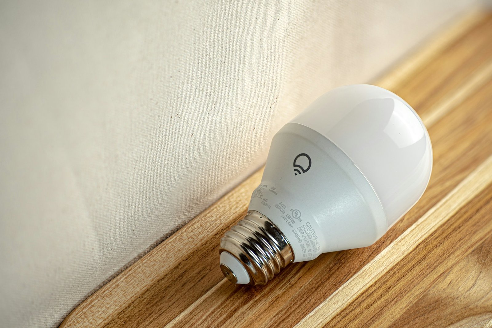 LED-Lampe eingeschaltet